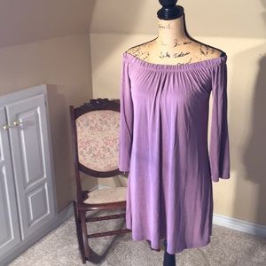 Off the shoulder dress